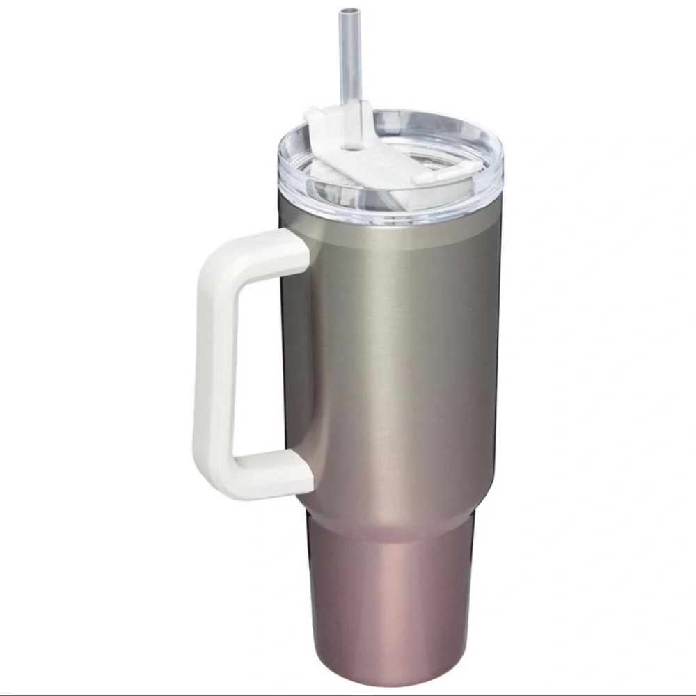 Last 1 - Stanley Limited Edition 40oz Stainless Steel Adventure Quencher Tumbler - Picture 3 of 10